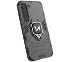 Kryt Wozinsky Ring Armor Galaxy S23 - černý