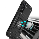 Kryt Wozinsky RING ARMOR pro Galaxy S23+ – černá