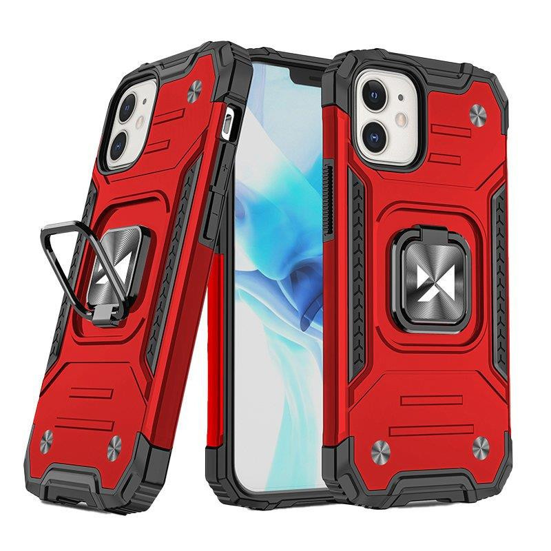 Kryt Wozinsky RING ARMOR pro iPhone 14 - červená