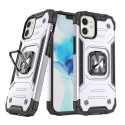 Kryt Wozinsky Ring Armor pro iPhone 14 - stříbrná