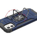 Kryt Wozinsky Ring Armor pro iPhone 14 Plus - modrý