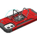 Kryt Wozinsky Ring Armor iPhone 14 Plus – červená