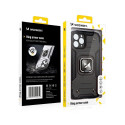 Wozinsky Ring Armor kryt iPhone 14 Pro Max - stříbrná