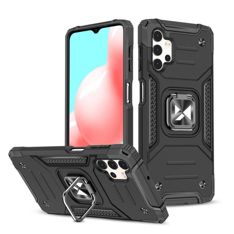 Kryt Wozinsky RING ARMOR pro Samsung Galaxy A73 - černý
