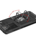 Kryt Wozinsky Ring Armor pro Galaxy S22 Ultra - červená
