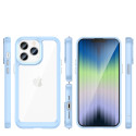 AG PREMIUM Outer Space Case Pevné pouzdro pro iPhone 14 Pro Max s gelovým rámečkem modré