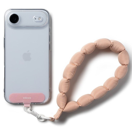 Řemínek Ringke HOLDER & PUFFER HAND STRAP pro telefon - floral pink