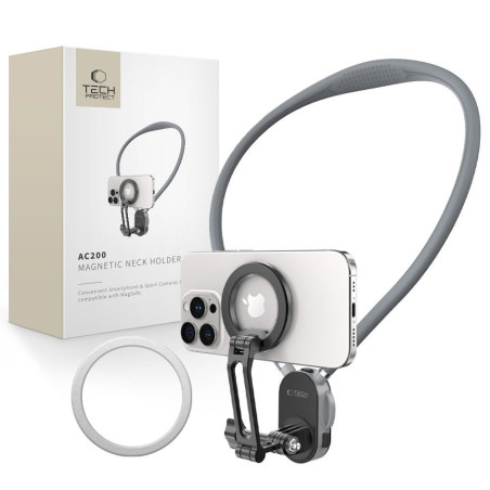 Držák Tech-Protect AC200 pro MagSafe, GoPro a DJI - černá