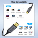 Kabel Tech-Protect ULTRABOOST Type-C → DisplayPort 1.4 8K/60 černý