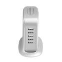 Nabíječka Dudao A5EU 5× USB pro 5 zařízení - bílá