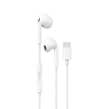 Sluchátka Dudao X14PROT USB-C - bílá