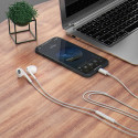 Sluchátka Dudao X14PROT USB-C - bílá