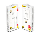 Sluchátka Dudao X14PRO 3,5mm pro telefon – bílá