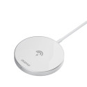 DUDAO A12XS Sada bezdrátové MagSafe 15W nabíječky a USB-C adaptéru 20W, bílá
