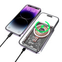 Powerbanka Dudao TGK1 s MagSafe 20W 10000 mAh - černá