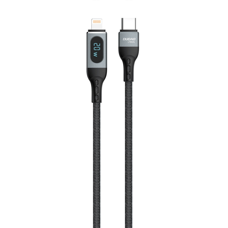Kabel Dudao L7MaxL pro Lightning - černý