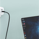 Dudao L7MaxL kabel USB-C Lightning 20W černý