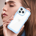 AG PREMIUM Outer Space Case Pevné pouzdro pro iPhone 14 Pro Max s gelovým rámečkem modré