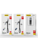 Kabel Dudao L10P pro iPhone – černá (20W PD, 0,23 m)
