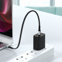 Kabel Dudao L10C USB-C/USB-C PD 100W 0,23 m black