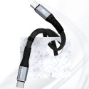 Kabel Dudao L10C USB-C/USB-C PD 100W 0,23 m black