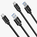 Kabel Dudao L5G-Black USB-C 1 m černý