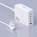 Dudao A228EU GaN 1x USB-A 4x USB-C PD 228W nabíječka - bílá