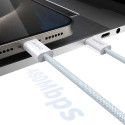 Kabel Dudao L6C USB-C na USB-C 30W 2m - světle modrá