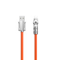 Dudao L24AL kabel USB-A na Lightning 180° 30W 1m - orange
