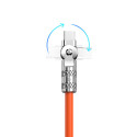 Dudao L24AL kabel USB-A na Lightning 180° 30W 1m - orange
