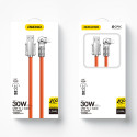 Dudao L24AL kabel USB-A na Lightning 180° 30W 1m - orange