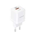 Dudao A13ProEU 33W PPS GaN nabíječka USB-C/USB-A - bílá