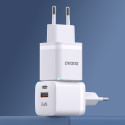 Dudao A13ProEU 33W PPS GaN nabíječka USB-C/USB-A - bílá
