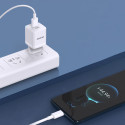 Dudao A13ProEU 33W PPS GaN nabíječka USB-C/USB-A - bílá