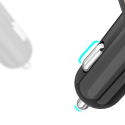 Dudao FM Bluetooth transmiter + nabíječka do auta MP3 3,1 A 2x USB černá (R2Pro černá)