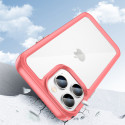 AG PREMIUM Outer Space Case Pevné pouzdro pro iPhone 14 Pro s gelovým rámečkem červené