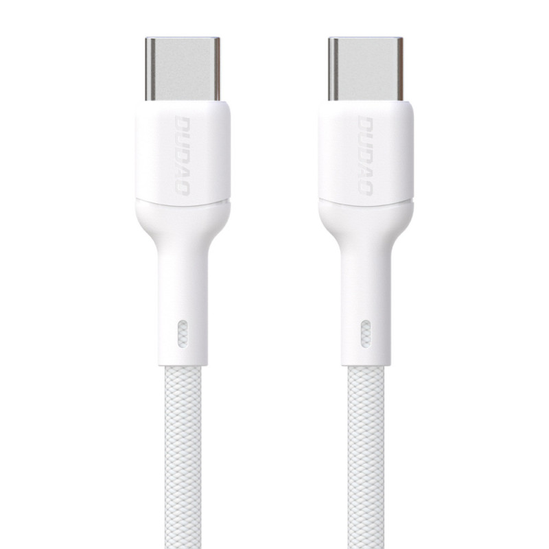 Kabel Dudao L9C 65W USB-C - USB-C pro nabíjení - bílý