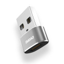 Dudao L16AC adaptér z USB Type-C na USB – černý