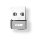 Dudao L16AC adaptér z USB Type-C na USB – černý