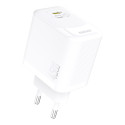 Nabíječka Dudao A28C 45W GaN + USB‑C kabel - bílá