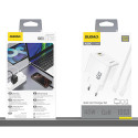Nabíječka Dudao A28C 45W GaN + USB‑C kabel - bílá