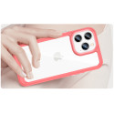 AG PREMIUM Outer Space Case Pevné pouzdro pro iPhone 14 Pro s gelovým rámečkem červené