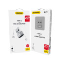 Dudao L16AC adaptér z USB Type-C na USB – černý