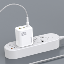 Nabíječka Dudao A29C 65W GaN (PD/QC) bílá