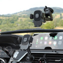 Držák Dudao F2N+ s přísavkou 360° pro telefon – černá