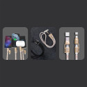 Kabel Dudao L20MAX 4v1 65W 1,5 m - růžová
