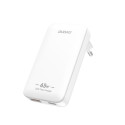 Nabíječka Dudao A65Q 65W GaN USB-C/USB-A bílá