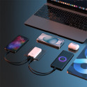 Nabíječka Dudao A65Q 65W GaN USB-C/USB-A bílá