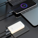 Nabíječka Dudao A65Q 65W GaN USB-C/USB-A bílá
