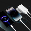 Nabíječka Dudao A65Q 65W GaN USB-C/USB-A bílá